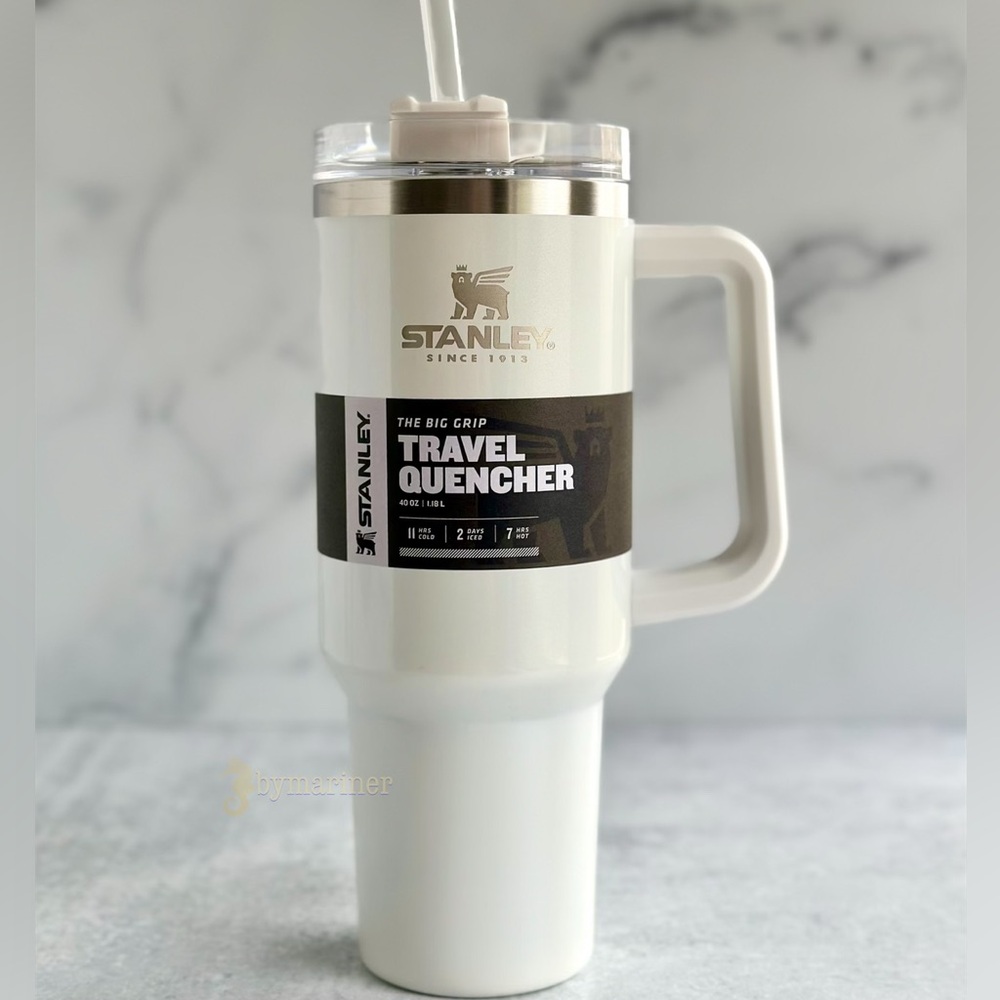 Stanley Frost Pearlescent The Quencher H2.0 Flowstate Tumblers 40 oz